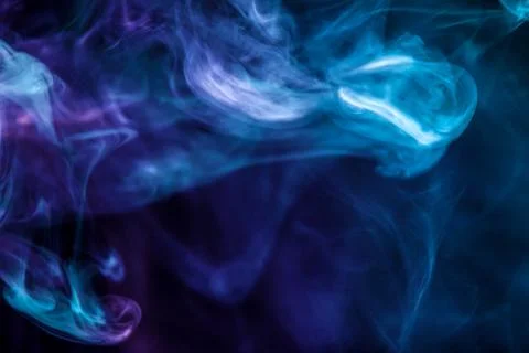 Background from the smoke of vape. Stock Photos