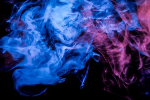 Background from the smoke of vape. Foto stock