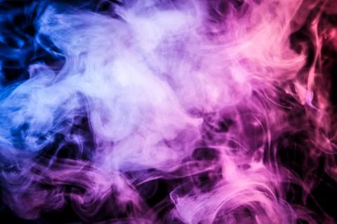Background from the smoke of vape. Foto stock