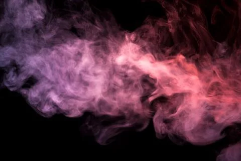 Background from the smoke of vape. Stock Photos