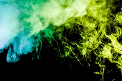 Background from the smoke of vape. Stock Photos