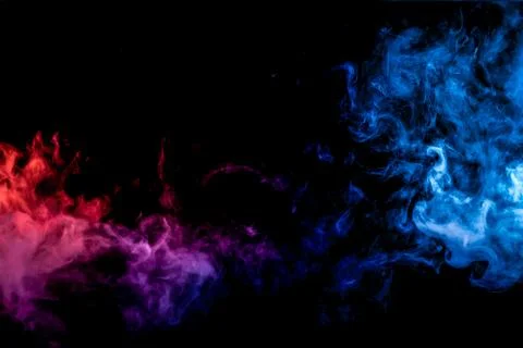 Background from the smoke of vape. Stock Photos