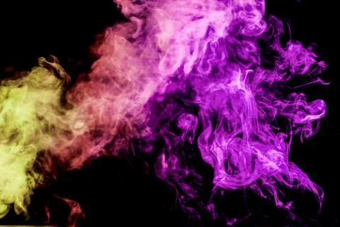 Background from the smoke of vape. Foto stock