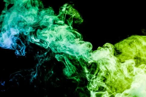 Background from the smoke of vape. Stock Photos