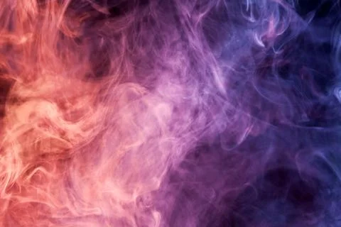 Background from the smoke of vape. Stock Photos
