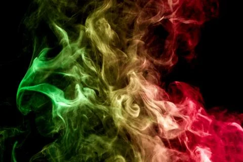 Background from the smoke of vape. Stock Photos