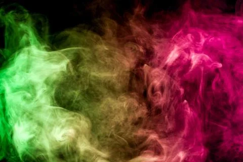 Background from the smoke of vape. Stock-Fotos