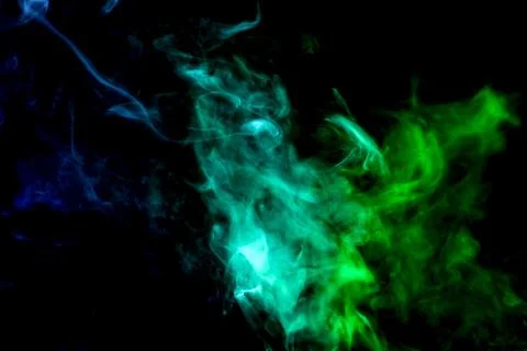Background from the smoke of vape. Stock Photos