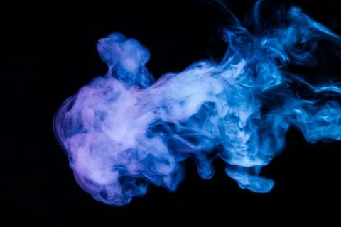 Background from the smoke of vape Foto stock