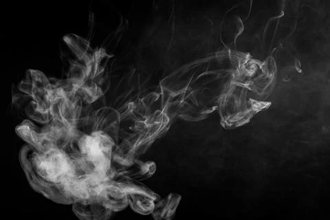 Background of smoke vape Foto stock