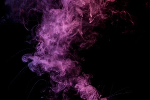 Background from the smoke of vape. Stock Photos