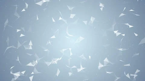 Background of smoothly changing triangles.Plexus structure evolving in organic Stock Footage 95450532