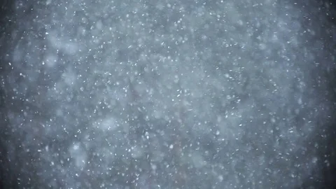 Background of snow fall blowing fast in winter blizzard Stock Footage 72198000