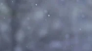 Background Of Snow Falling In The Winter Time Stock Footage