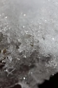 Background of the snow. macro Stock Photos