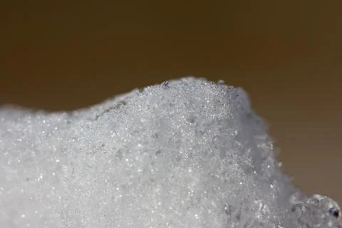 Background of the snow. macro Stock Photos