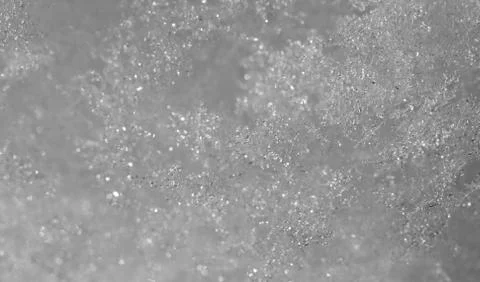 Background of the snow. macro Stock Photos