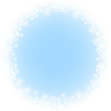 Background with snowflakes Stock Illustration