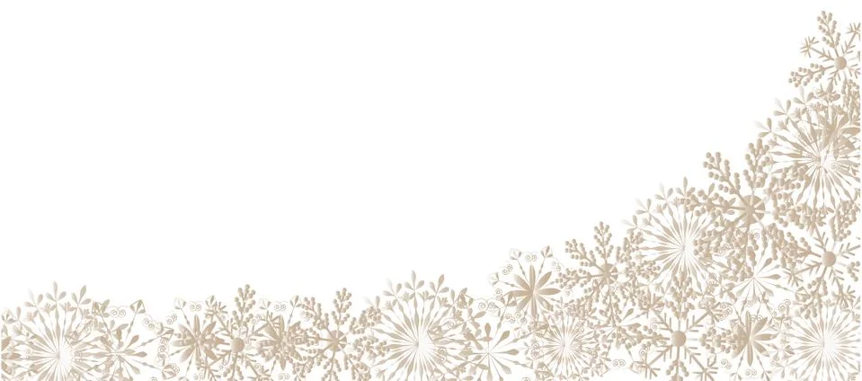 Background with snowflakes Stock Illustration