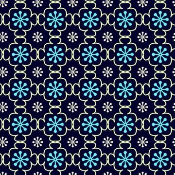 Background with snowflakes Stock Illustration