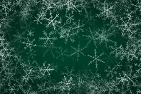 Background with snowflakes Illustrazione stock