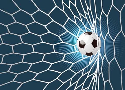 Background for a soccer Stock Illustration