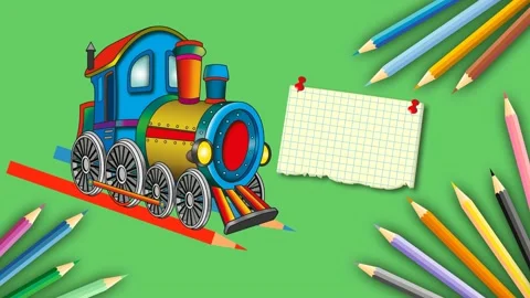 Background, soon in school Stock Footage 135236648