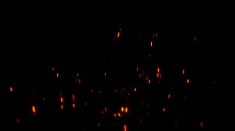Background with Sparks Stock-Footage 67730728