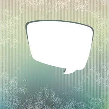 Background with speech bubble.  + EPS8 Stock Illustration