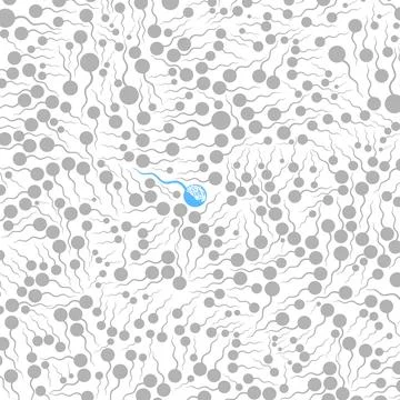 Background Spermatozoon2 Stock Photos