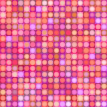 Background with sphere and square in multiple pink red magenta Stock Illustration