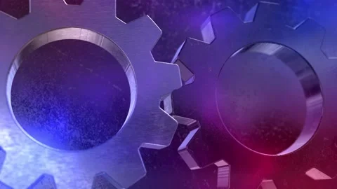 Background of spinning wheels 4K Video Stock Footage 194443434