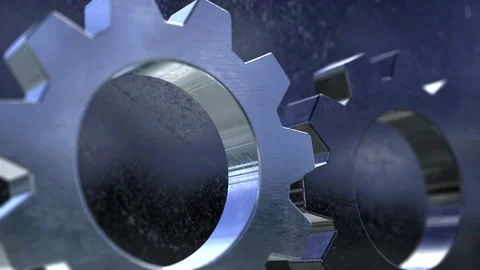 Background of spinning wheels 4K Video Stock Footage 194477902