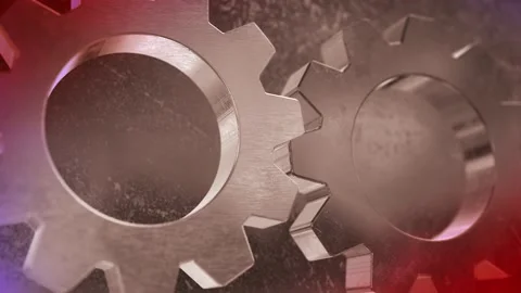 Background of spinning wheels 4K Video_LOOP Stock Footage 194443420