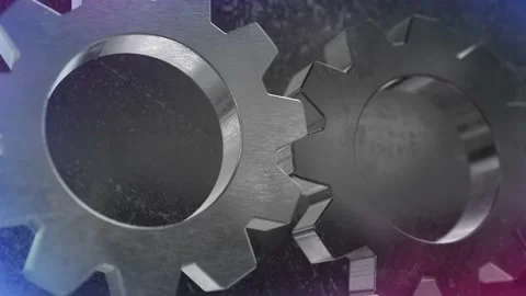 Background of spinning wheels 4K Video_LOOP Stock Footage 194443422