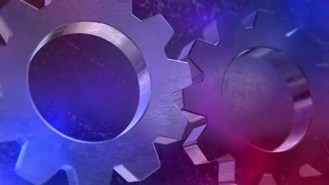 Background of spinning wheels 4K Video_LOOP Stock Footage 194443496