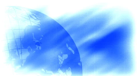 Background with a Spinning Wire Globe Stock Footage 49487083