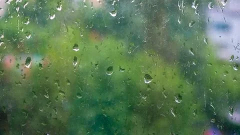 Background with splashes of water. Stock Photos