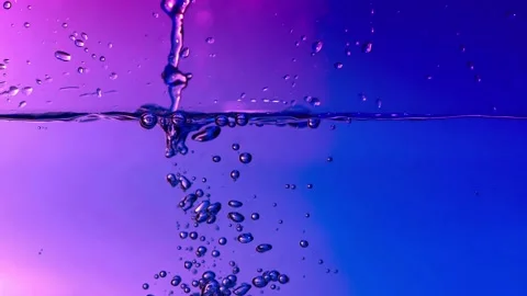 Background of splashing water  Loopable Stock Footage 155992820