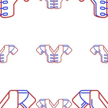Background for sport. Protection frame Stock Illustration