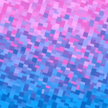 Background with square pixel texture. Stockillustratie