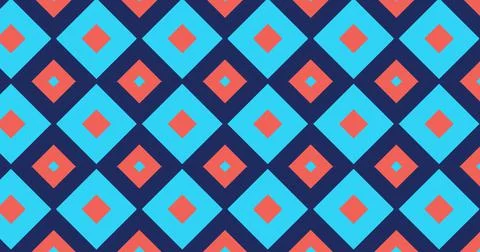 Background squares and cubes. abstract image of cubes background in blue tone Stock Illustration