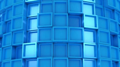 Background From Squares Stock Footage 82771251