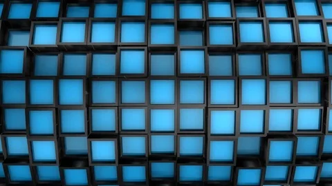 Background From Squares Stock Footage 82947344