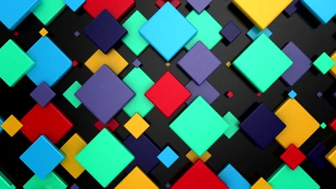 Background of Squares Видео 302437436