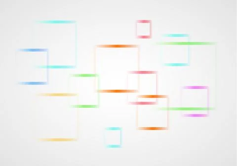 Background with squares Stock-Illustration