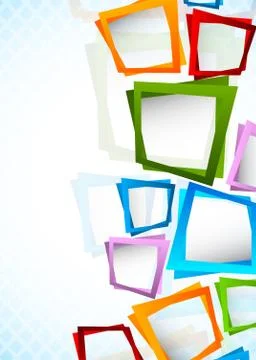 Background with squares Stock Illustration