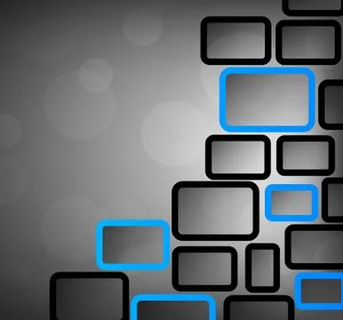 Background with squares Stock Illustration