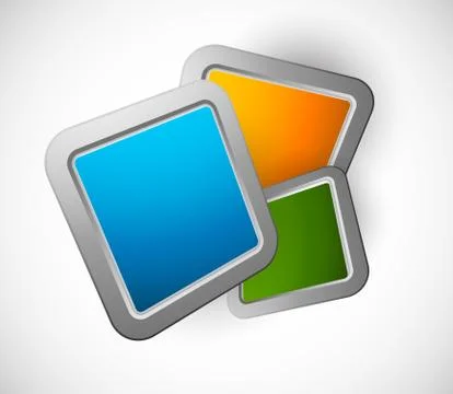 Background with squares Stock Illustration