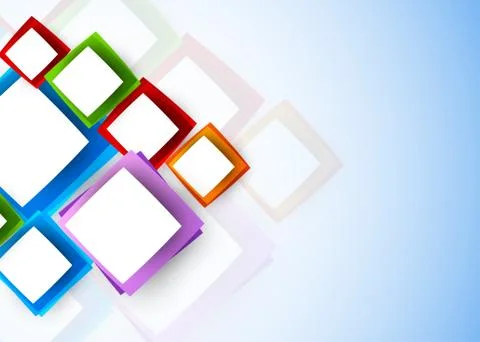 Background with squares Stock Illustration